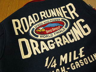 ロードランナースタジャン(アワードジャケット) オールメルトンタイプ WV11851 WHITESVILLE ホワイツビル ROAD RUNNER  MELTON AWARD JACKET: Whitesville ホワイツビル by 東洋エンタープライズ